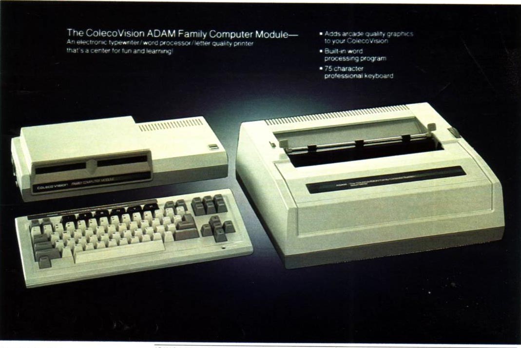 ADAM Computer Prototype 2 - Development model from 1983 with unique case design